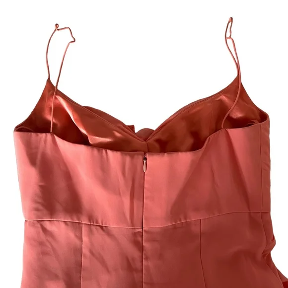 Vintage Holt Renfrew Fish Tail Style Chiffon Formal Dress - Picture 7 of 9